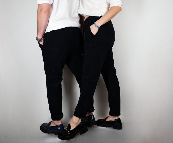 Pantaloni Eleganti Grigi Unisex - immagine 3