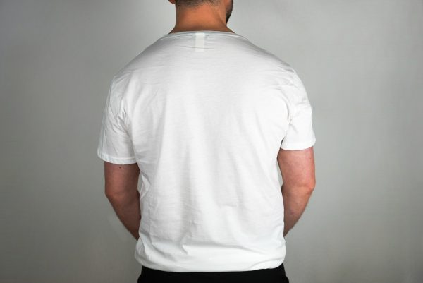 T-Shirt da uomo Bianco - immagine 3