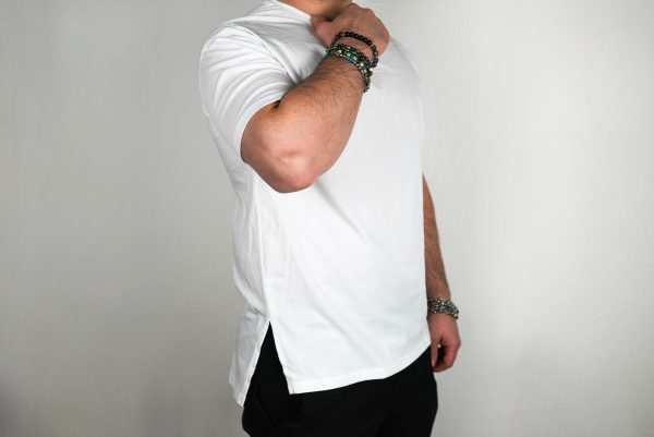 T-Shirt da uomo Bianco - immagine 4
