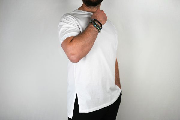 T-Shirt da uomo Bianco - immagine 6