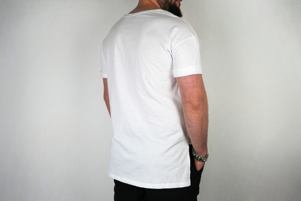 T-Shirt da uomo Bianco - immagine 7