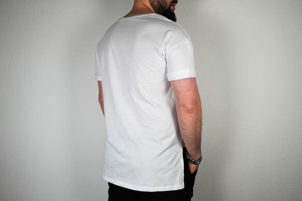 T-Shirt da uomo Bianco - immagine 2