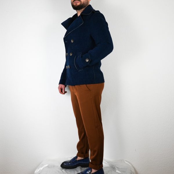Men Jacket Royal Blue - Image 2