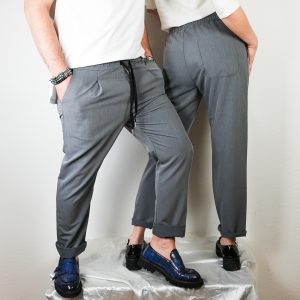 Pantaloni Eleganti Grigi Unisex