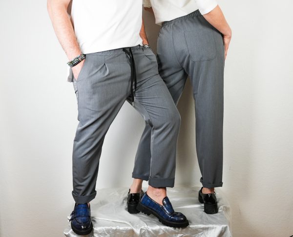 Pantaloni Eleganti Grigi Unisex