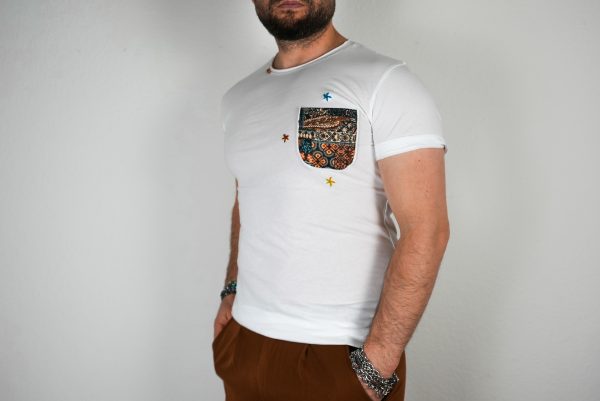 Maniche Corte con Taschino Nera - immagine 4