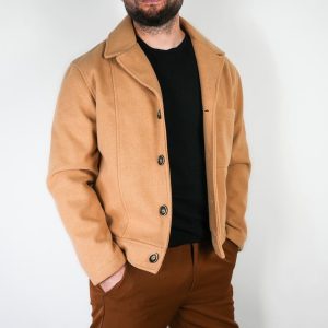 Giacca da Uomo Crema