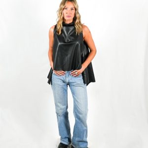 Black Leather Top
