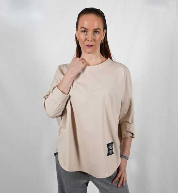 Sweatshirt in Übergröße