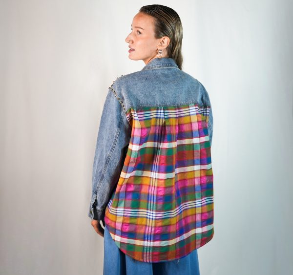 Camicia in Jeans Colorata - immagine 8