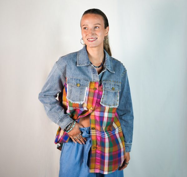 Camicia in Jeans Colorata - immagine 6