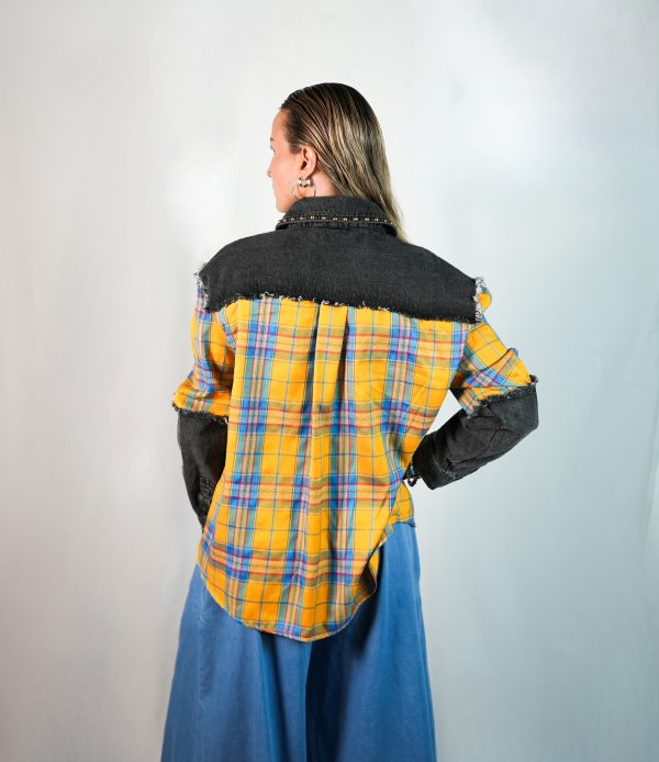 Camicia in Jeans Colorata - immagine 3