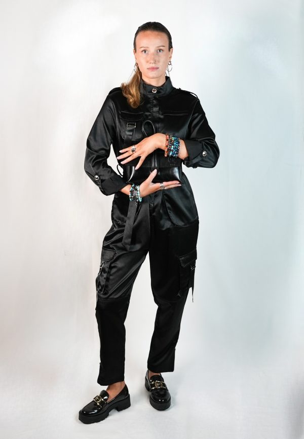 Satin Set Nero Totale - immagine 2