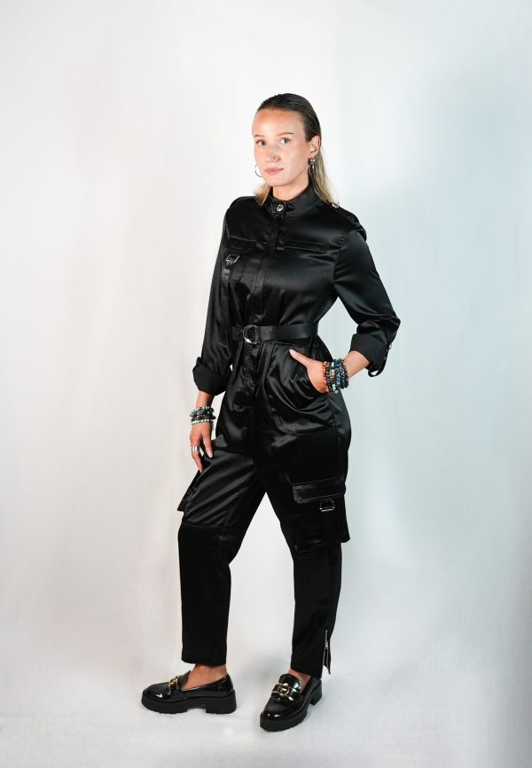 Satin Set Nero Totale - immagine 5