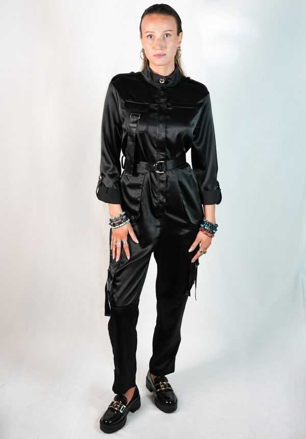 Satin Set Nero Totale - immagine 4