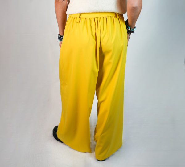 Pantaloni Business Casual a Gamba Larga Multicolore - immagine 6