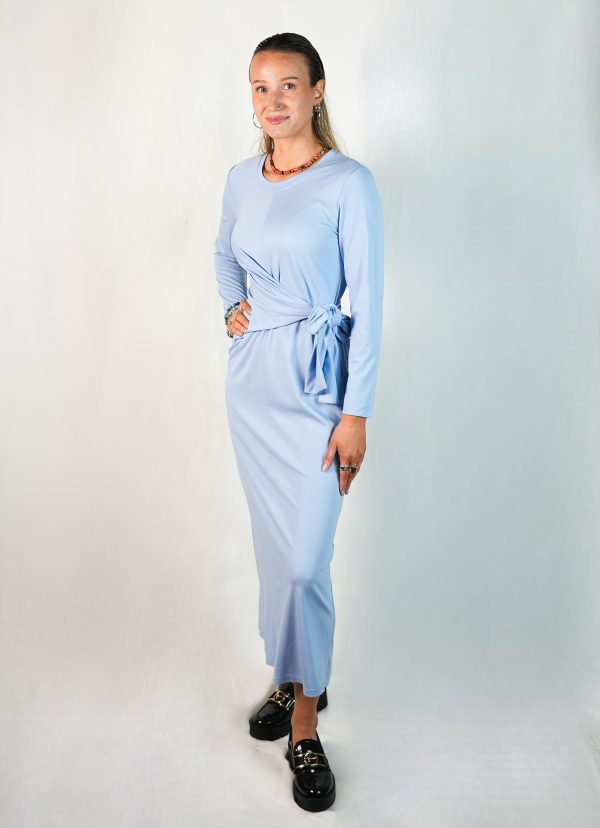 Abito Elegante con Fiocco