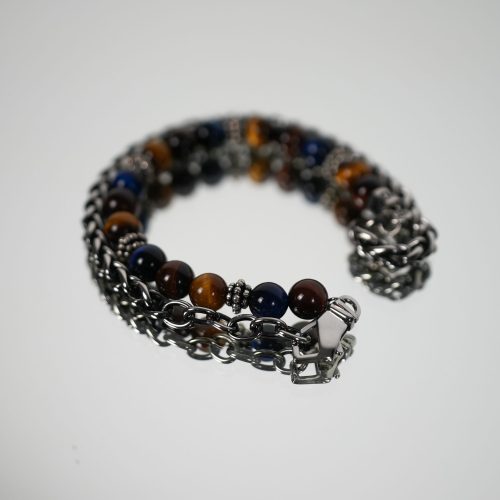Unico-wear-black-stone-bracelet-necklace(1)