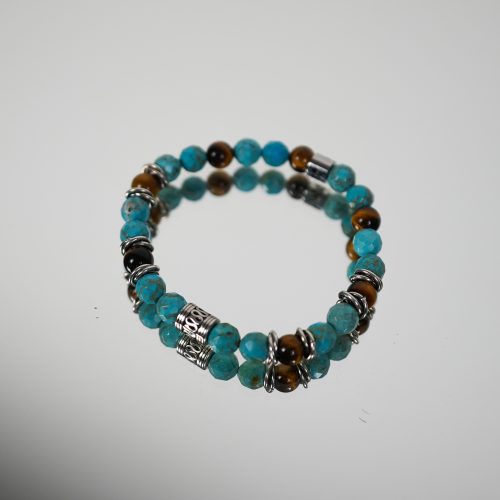 Unico-wear-elastic-turqoise-bracelet